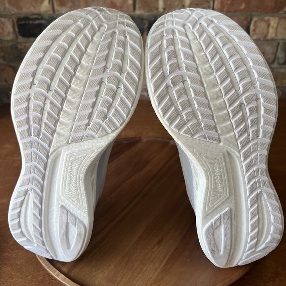 Saucony Ride 18 Women's 9.5 Cushion Cloud Gray Road Running Shoes Sneakers - Picture 10 of 16